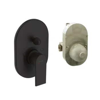 Vannas maisītājs Hansgrohe Vernis Shape, matēta melna, 71472670 NEW