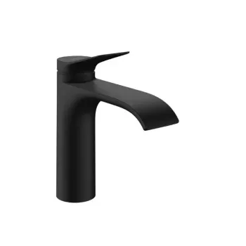 Vannas istabas izlietnes maisītājs Hansgrohe Vivenis, ar PopUp vārstu, EcoSmart, CoolStart, matēta melna, 75023670 NEW