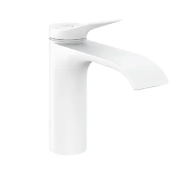 Vannas istabas izlietnes maisītājs Hansgrohe Vivenis, EcoSmart, CoolStart, matēta balta, 75024700 NEW