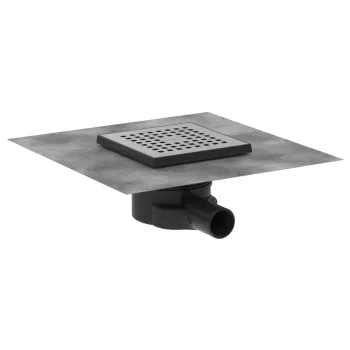 Traps Hansgrohe RainDrain Point, 15x15 cm, matēta nerūsējošā tērauda, 56248800 NEW