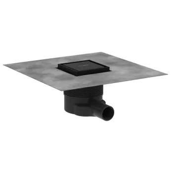 Traps Hansgrohe RainDrain Brilliance, 10x10 cm, matēta melna, 56250670 NEW