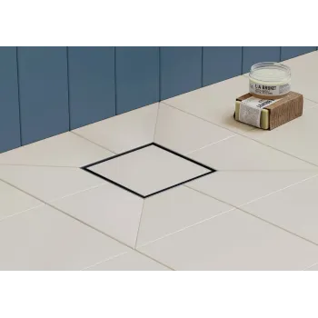 Traps Hansgrohe RainDrain Brilliance, 15x15 cm, matēta nerūsējošā tērauda, 56251800 NEW