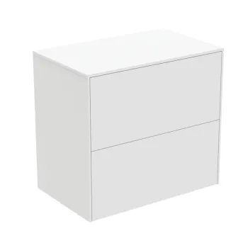 Vannas istabas skapītis Ideal Standard Conca, (bez izlietnes) 60x55x37cm, 2 atvilktnes, matēta balta, T4327Y1