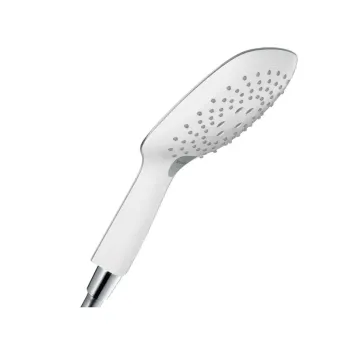Dušas klausule Hansgrohe Raindance Select E 150, 3 režīmi, EcoSmart 9 l/min, balta/hroms, 26551400 NEW