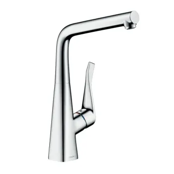 Virtuves Izlietnes Maisītājs Hansgrohe Metris New, montāžai pie loga (nolokāms), hroms, 14823000 NEW