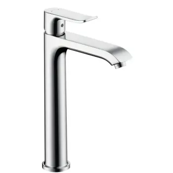 Vannas istabas izlietnes maisītājs Hansgrohe Metris New, Paaugstināts hroms, 31185000 NEW