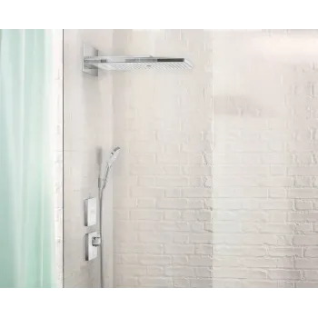 Dušas galva Hansgrohe Rainmaker Select, 3 rēžīmi, balta/hroms, 24001400 NEW