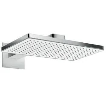 Dušas galva Hansgrohe Rainmaker Select, 46 cm kronšteins, EcoSmart 9 l/min, balta/hroms, 24013400 NEW