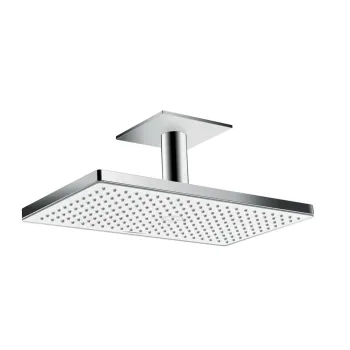 Dušas galva Hansgrohe Rainmaker Select 460, dušas kronšteins 10 cm, balta/hroms, 24002400 NEW