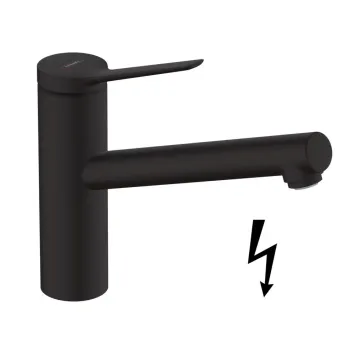 Virtuves Izlietnes Maisītājs Hansgrohe Zesis M33, matēta melna, 74806670 NEW
