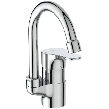 Vannas Istabas Izlietnes maisītājs Ideal Standard Cerabase, ar Click-Clack vārstu, 162x225x85 mm, hroms, BC835AA