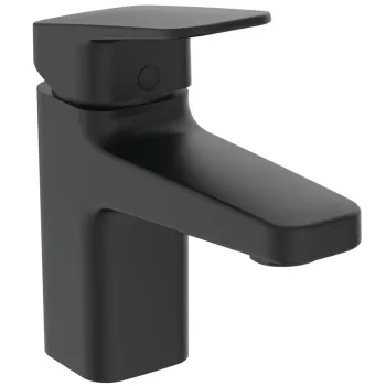 Vannas istabas izlietnes maisītājs Ideal Standard CeraPlan, ar vārstu, melns, BD214XG