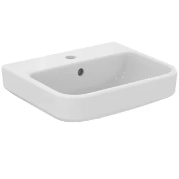 Vannas istabas izlietne Ideal Standard i.Life B, uz virsmas 45x38 cm, ar pārplūdi, balta, T461001
