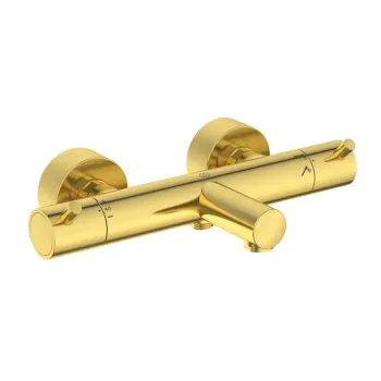 Vannas maisītājs Ideal Standard CeraTherm, ar termostatu, matēts zelts, A7588A2