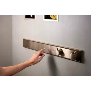 Vannas / Dušas maisītājs Hansgrohe RainSelect, iebūvējams, ar termostatu, matēta bronza, 15384140 NEW