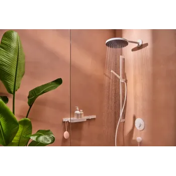 Dušas maisītājs Hansgrohe ShowerSelect Comfort, iebūvējams, ar termostatu, matēta balta, 15554700 NEW