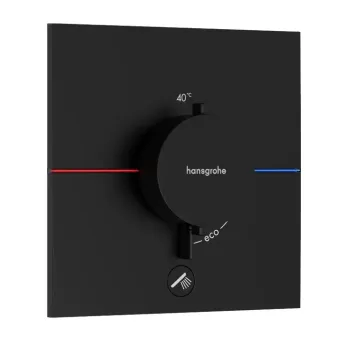 Dušas maisītājs Hansgrohe ShowerSelect Comfort, ar termostatu, iebūvējams, matēta melna, 15575670 NEW