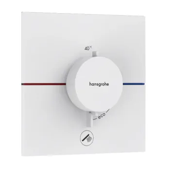 Dušas maisītājs Hansgrohe ShowerSelect Comfort, ar termostatu, iebūvējams, matēta balta, 15575700 NEW