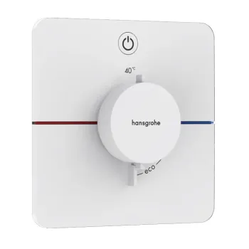 Dušas maisītājs Hansgrohe ShowerSelect Comfort, ar termostatu, iebūvējams, matēta balta, 15581700 NEW