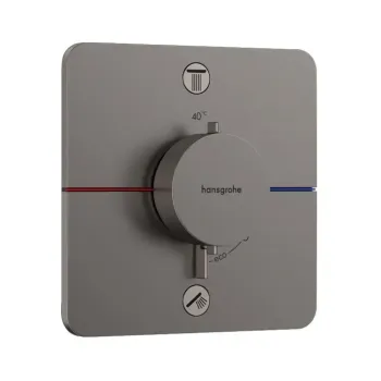 Dušas maisītājs Hansgrohe ShowerSelect Comfort, iebūvējams, ar termostatu, matēta melna hroms, 15583340 NEW