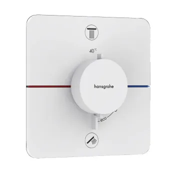 Dušas maisītājs Hansgrohe ShowerSelect Comfort, iebūvējams, ar termostatu, matēta balta, 15583700 NEW