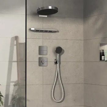 Dušas maisītājs Hansgrohe ShowerSelect Comfort, iebūvējams, ar 3 funkcijām, hroms, 15587000 NEW
