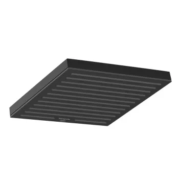 Dušas galva Hansgrohe Pulsify E, 26x26 cm, EcoSmart+, matēta melna, 24333670 NEW