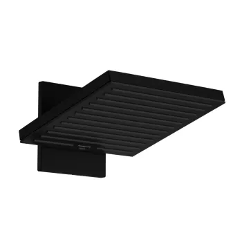 Dušas galva Hansgrohe Pulsify E, 26x26 cm, EcoSmart, matēta melna, 24351670 NEW