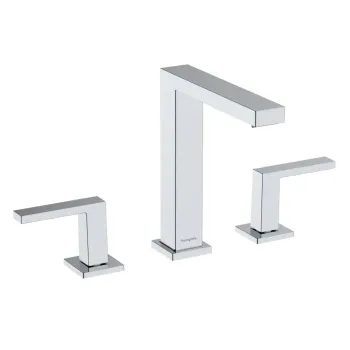 Vannas istabas izlietnes maisītājs Hansgrohe Tecturis E, ar Push-Open izplūdi, iebūvējams EcoSmart, hroms, 73030000 NEW