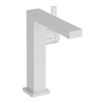 Vannas istabas izlietnes maisītājs Hansgrohe Tecturis E, CoolStart, EcoSmart, matēta balta, 73041700 NEW