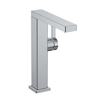Vannas istabas izlietnes maisītājs Hansgrohe Tecturis E, ar Push-Open izplūdi, CoolStart, EcoSmart, hroms, 73060000 NEW