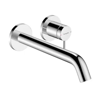 Vannas istabas izlietnes maisītājs Hansgrohe Tecturis S, iebūvējams, ar PopUp vārstu, EcoSmart, hroms, 73351000 NEW
