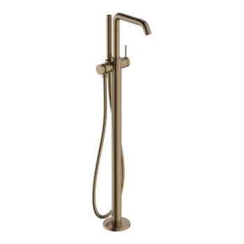 Vannas maisītājs Hansgrohe Tecturis S, uz grīdas matēta bronza, 73440140 NEW