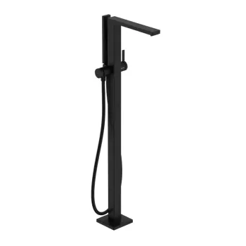 Vannas maisītājs Hansgrohe Tecturis E, uz grīdas, matēta melna, 73445670 NEW
