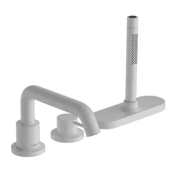 Vannas maisītājs Hansgrohe Tecturis S, 3 atveres, sBox, matēta balta, 73447700 NEW