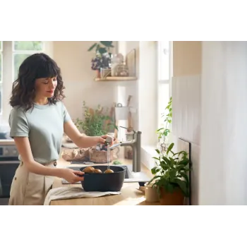 Virtuves Izlietnes Maisītājs Hansgrohe Zesis M33, ar izvelkamu uzgali, nerūsējošais tērauds, 74822800 NEW