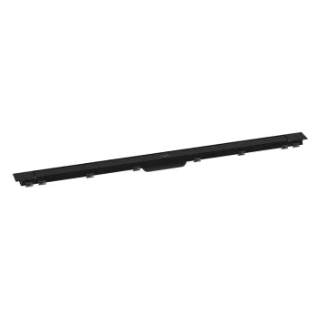 Dušas kanāls Hansgrohe RainDrain Match Plus, ar resti, matēta melna, 56218670 NEW