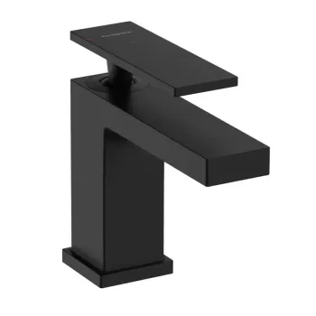 Vannas istabas izlietnes maisītājs Hansgrohe Tecturis E, ar PopUp vārstu, matēta melna, 73004670 NEW