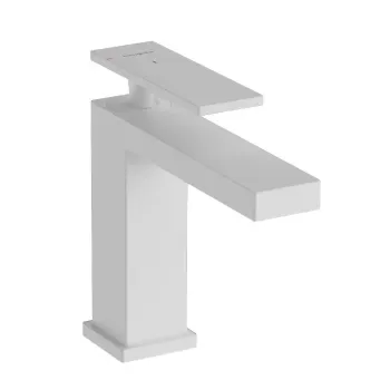 Vannas istabas izlietnes maisītājs Hansgrohe Tecturis E, CoolStart, EcoSmart, matēta balta, 73016700 NEW