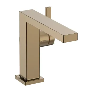 Vannas istabas izlietnes maisītājs Hansgrohe Tecturis E, ar Push-Open izplūdi, CoolStart, EcoSmart, matēta bronza, 73024140 NEW