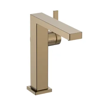 Vannas istabas izlietnes maisītājs Hansgrohe Tecturis E, ar Push-Open izplūdi, CoolStart, EcoSmart, matēta bronza, 73042140 NEW