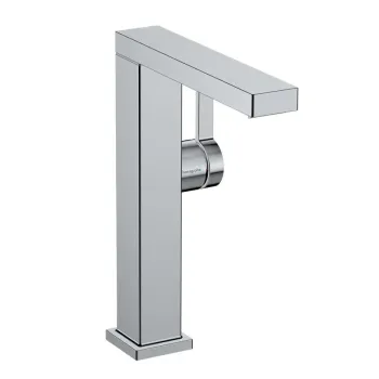 Vannas istabas izlietnes maisītājs Hansgrohe Tecturis E, ar Push-Open izplūdi, CoolStart, EcoSmart, hroms, 73063000 NEW