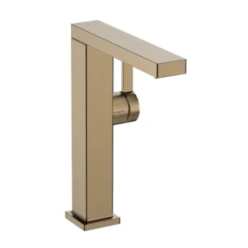 Vannas istabas izlietnes maisītājs Hansgrohe Tecturis E, ar Push-Open izplūdi, CoolStart, EcoSmart, matēta bronza, 73063140 NEW