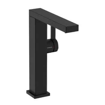 Vannas istabas izlietnes maisītājs Hansgrohe Tecturis E, ar Push-Open izplūdi, matēta melna, 73063670 NEW