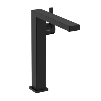 Vannas istabas izlietnes maisītājs Hansgrohe Tecturis E, ar Push-Open izplūdi, CoolStart, EcoSmart, matēta melna, 73073670 NEW