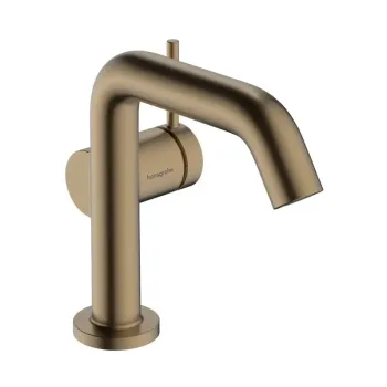 Vannas istabas izlietnes maisītājs Hansgrohe Tecturis S, ar Push-Open izplūdi, CoolStart, EcoSmart, matēta bronza, 73322140 NEW
