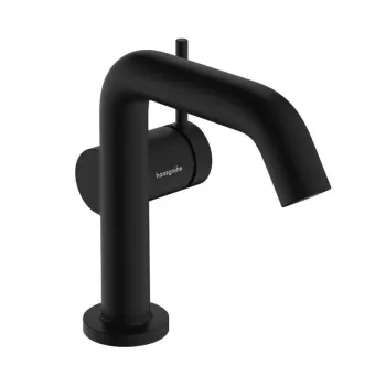 Vannas istabas izlietnes maisītājs Hansgrohe Tecturis S, ar Push-Open izplūdi, CoolStart, EcoSmart, matēta melna, 73322670 NEW