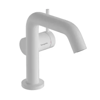 Vannas istabas izlietnes maisītājs Hansgrohe Tecturis S, ar Push-Open izplūdi, CoolStart, EcoSmart, matēta balta, 73322700 NEW