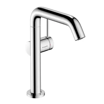 Vannas istabas izlietnes maisītājs Hansgrohe Tecturis S, Paaugstināts ar Push-Open izplūdi, CoolStart, EcoSmart, hroms, 73364000 NEW
