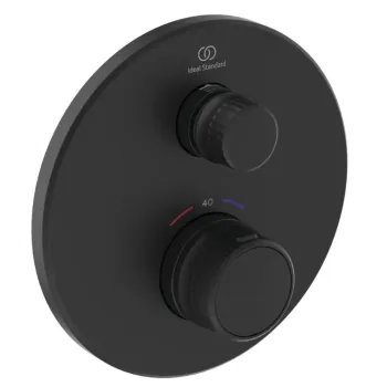 Dušas maisītājs Ideal Standard CeraTherm Navigo, ar termostatu, matēta melna, A7295XG